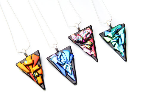 Triangle Abstract Pendant